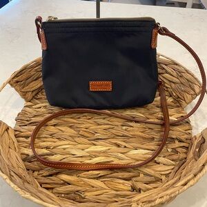 Dooney & Bourke Navy Blue Nylon Crossbody Bag